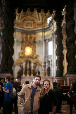 Basílica de São Pedro. Foto: Emanuelle Rigoni 