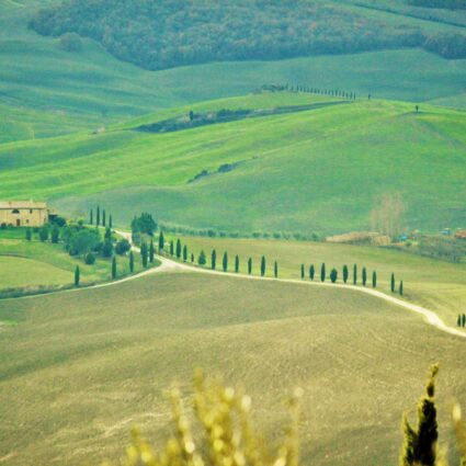 De carro pela Toscana: a belíssima paisagem do Val d’Orcia