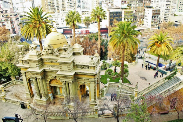 Cerro Santa Lucia, Santiago do Chile