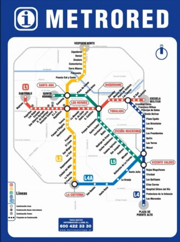 metro santiago