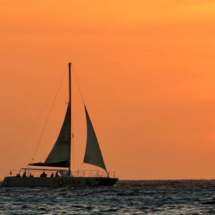 Dicas de Aruba: Pôr do sol em Malmok beach