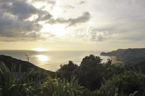 Piha beach, New Zealand 