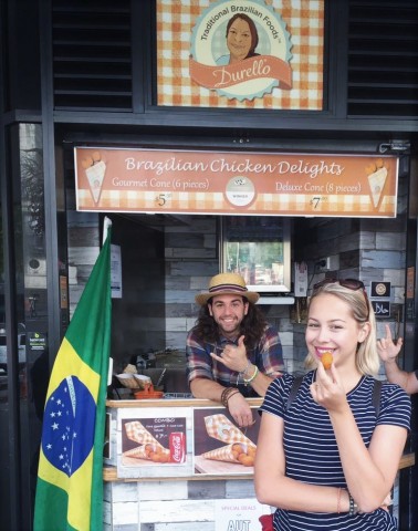 Coxinha em Auckland