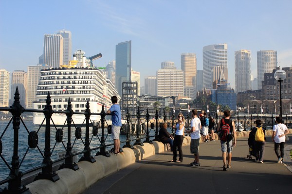 Esta é a Circular Quay!