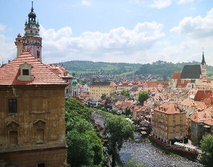Český Krumlov, uma das cidades medievais mais lindas do mundo